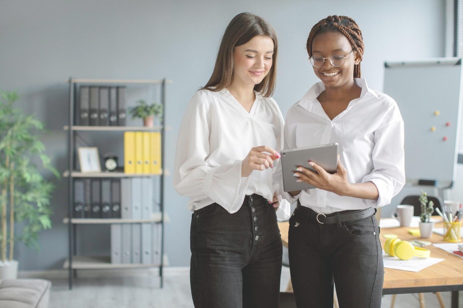 Organized home learning environment with financial materials